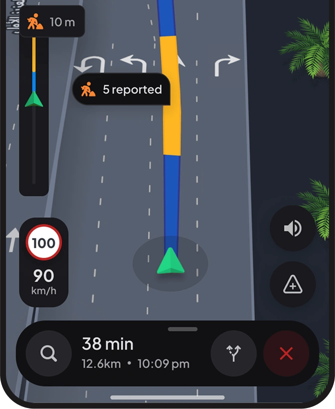 Speed limits screenshot